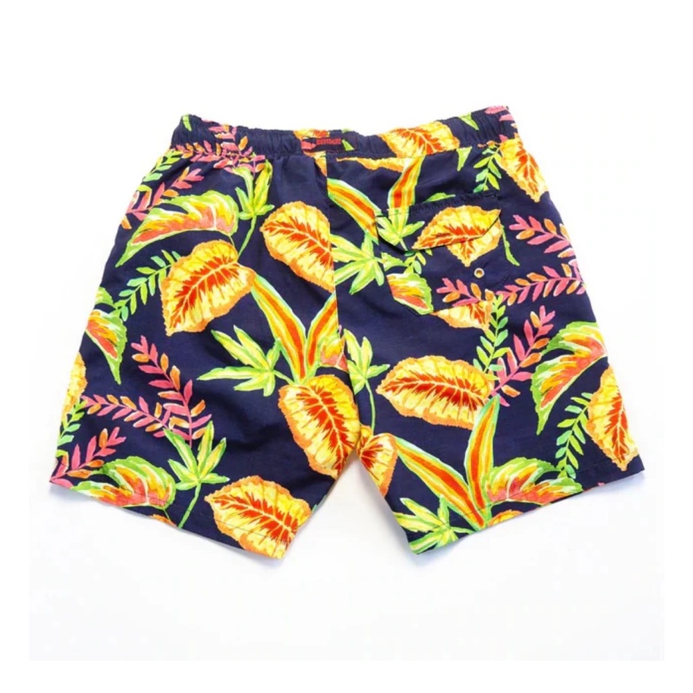Benson Tropical Floral Men's Swim Trunks